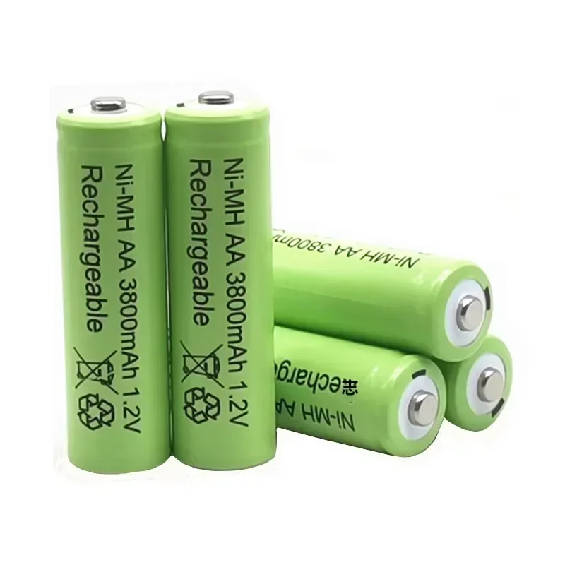 1.2V AA 3800mAh Batterie Rechargeable Ni-MH Batterie Pour Jouet Télécommande Piles Rechargeables Batterie