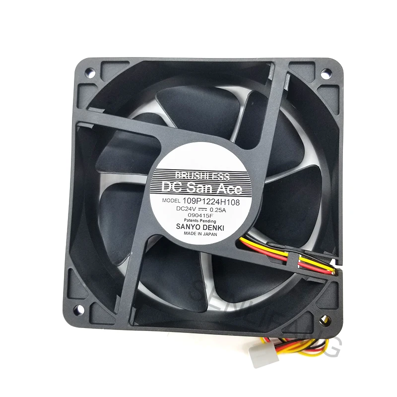 Genuine New For DC SAN ACE 109P1224H108 12CM 24V 0.25A 12038 cooling fan