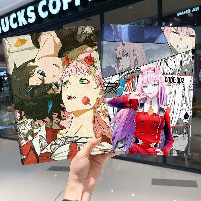 

D-DARLINGS in the F-FRANXX Art For iPad Pro Air Mini 1 2 3 4 5 6 7 7th 8th 9th 10th 11th 10.2 9.7 10.5 10.9 11 2025 Tablet Case