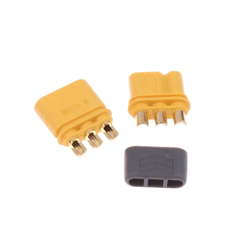 5Pairs Amass MR30 Male Female Connector Plug With Sheath Housing For RC Lipo Battery Multicopter Airplane Accessories