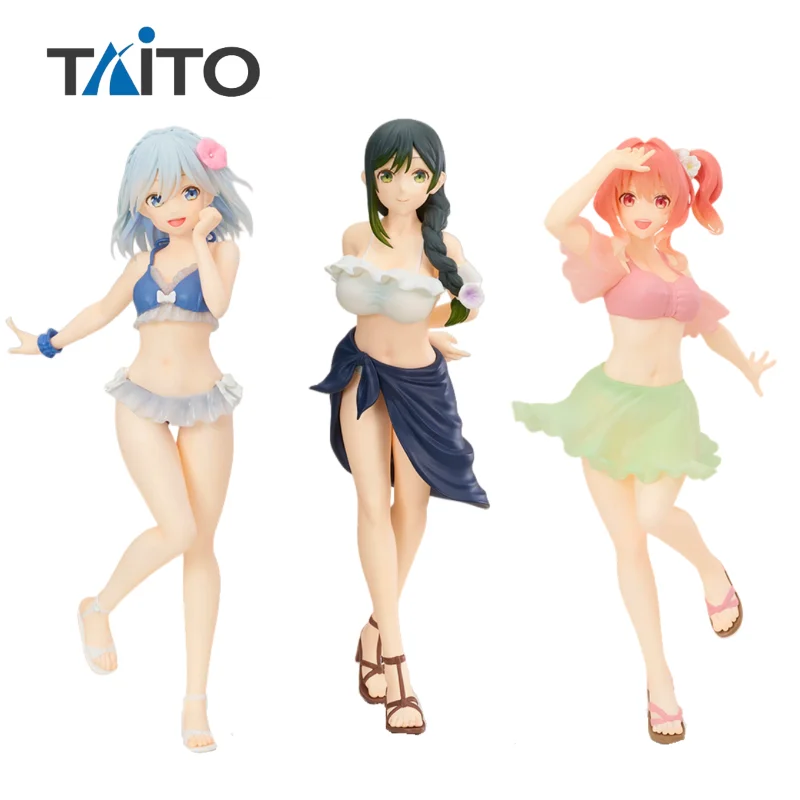 

В наличии Оригинальный TAITO завязывающий узел с сестрой Amagami ‌ Amagami Asahi Yae Yuna Аниме Фигурка Модель Кукла Подарок На День Рождения