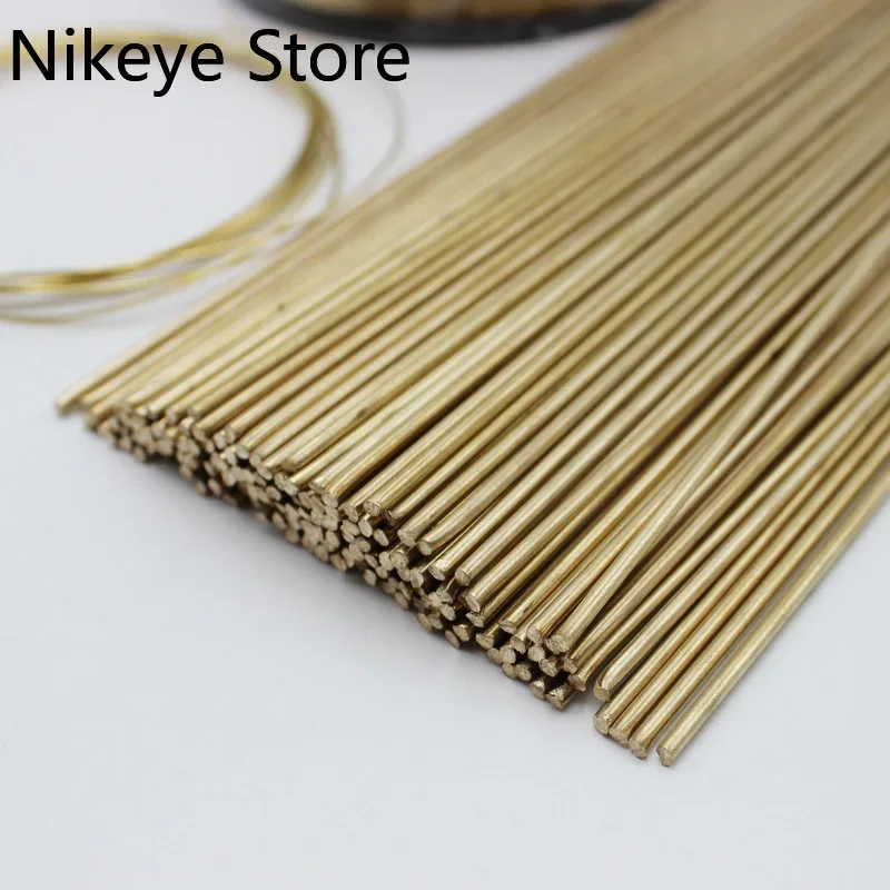 500mm Brass Brazing Rods TIG Welding Wire 0.8mm/1.0mm/1.2mm/1.6mm/2mm/2.5mm/3mm/4mm/5mm/6mm