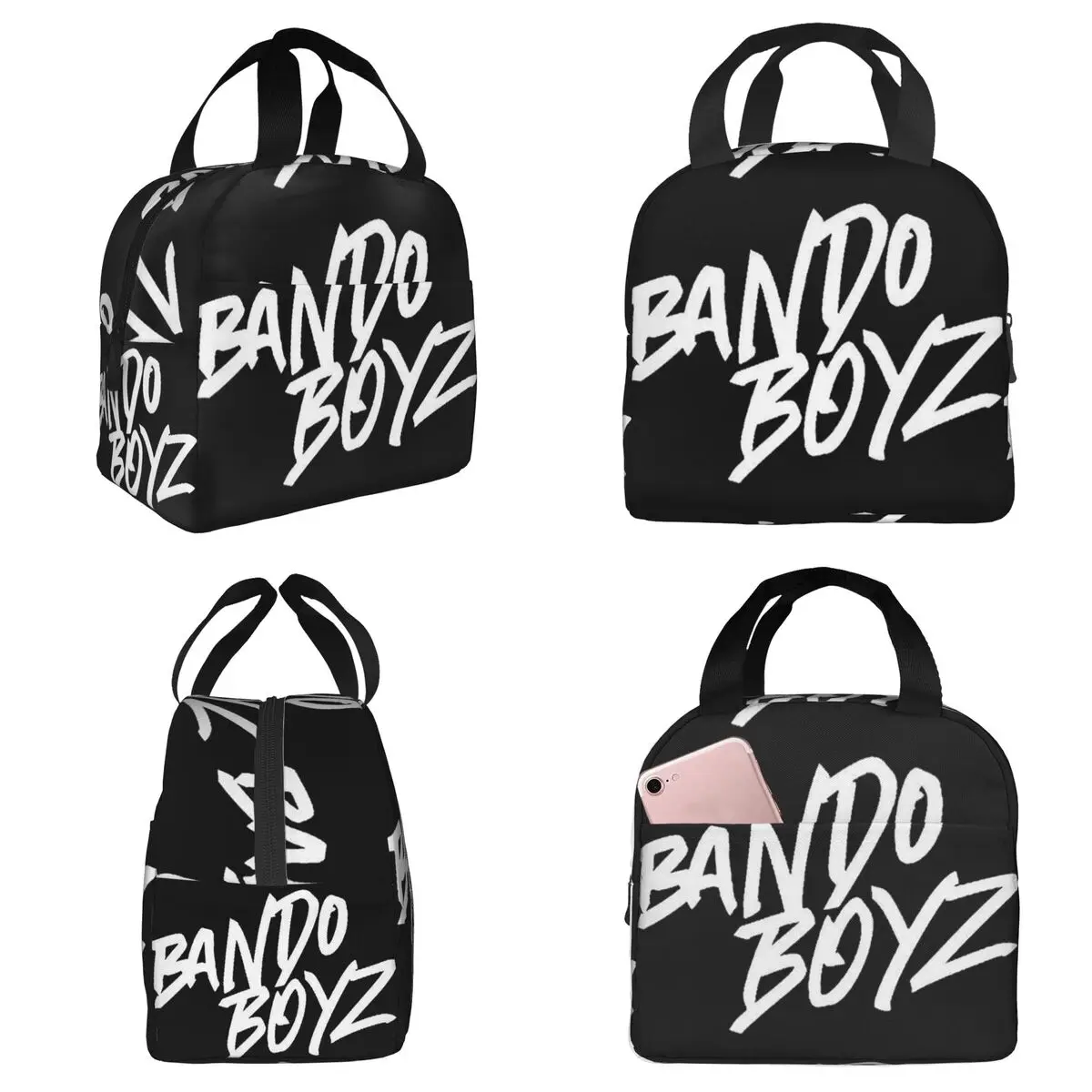 

Термосумка для обедов Kidd Keo Bando Boyz Tour для женщин, офисная термосумка-холодильник, герметичный контейнер для еды