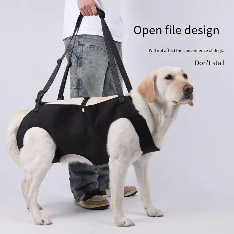 New Dog Support Harness Adjustable Rehabilitation Sling Elderly Disabled Pets Mobility Aid Vest with Handle Walking Assistance