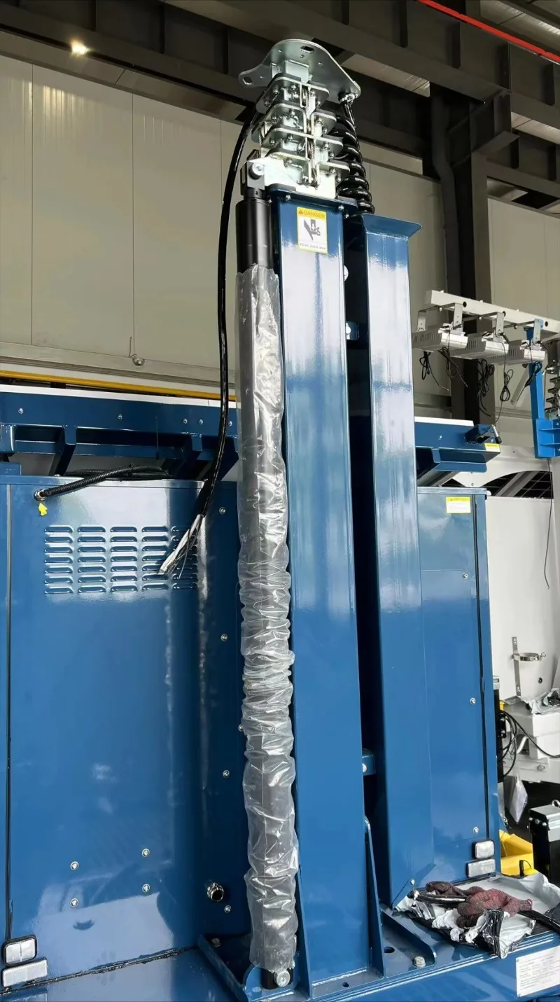 

exquisite craftsmanship 3-6 Section Retractable Galvanized Electric Winch Hydraulic Light Tower Telescopic Mast