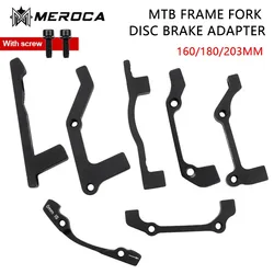 MTB Bicycle Disc Brake Adapter Ultralight Bracket IS PM AB To PM A Disc Brake Converter Cycling Caliper Mount For 160 180 203mm