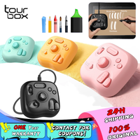 TourBox Lite (Bluetooth) Mini Keyboard Wireless Bluetooth Custom Drawing Board Portable Multilingual Designer Keyboards Keypad