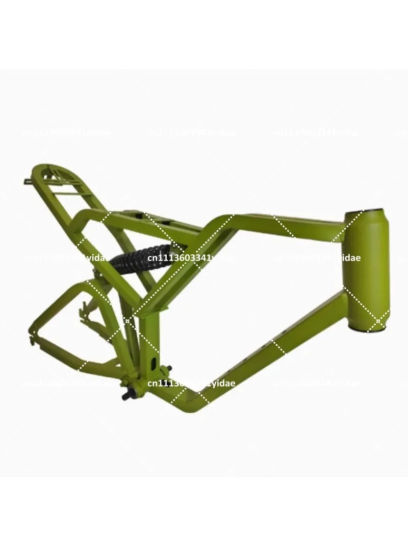20 Inch High Carbon Steel Frame Retro Electric Bike Off-Road Snowmobile Frame