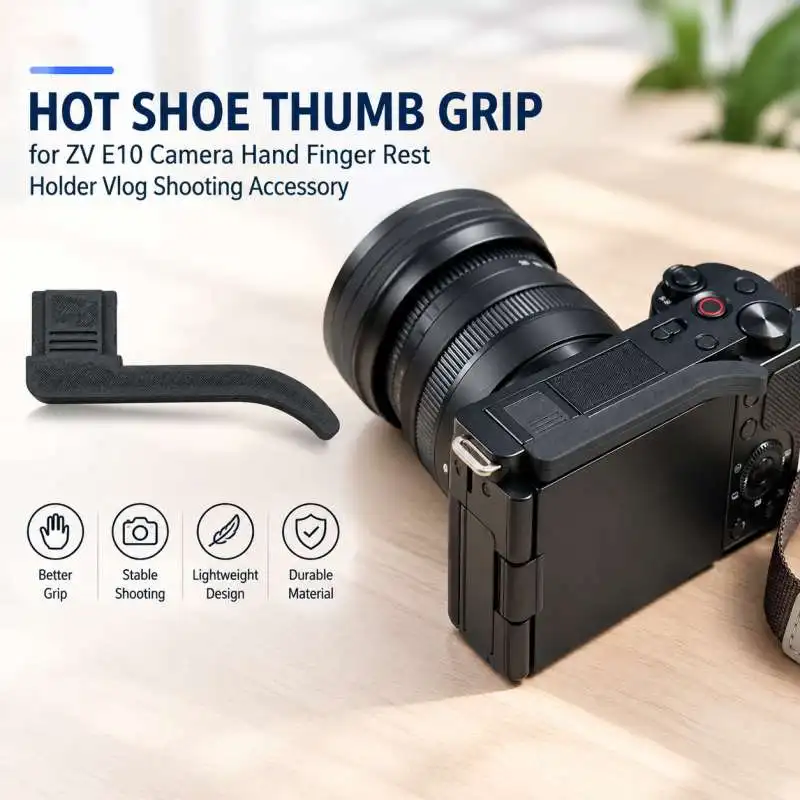 Sony Camera Zv-E10 - ZV E10 카메라용 핫슈 손가락 그립,