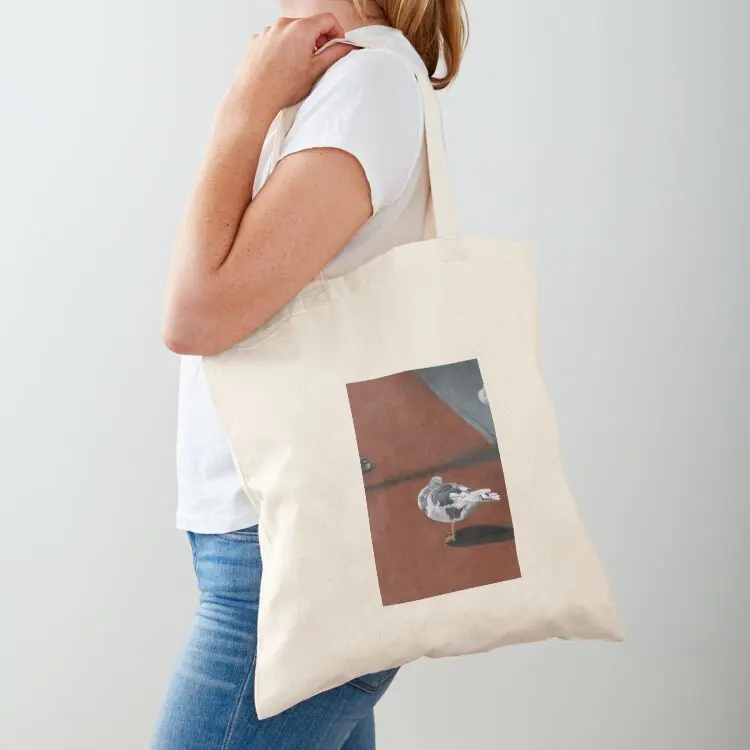 Goose on the cycle lane Tote Bag bags luxury women tote bag woman hand bag