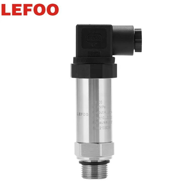 LEFOO Oil-filled Diffusion Silicon Core Dual Output Digital Temperature Compensation RS485 Temperature and Pressure Sensor