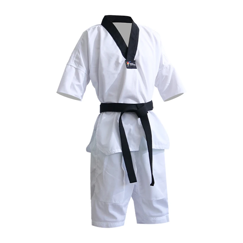 Uniformi Taekwondo bianche Karate Judo Taekwondo vestiti bambini adulti Unisex