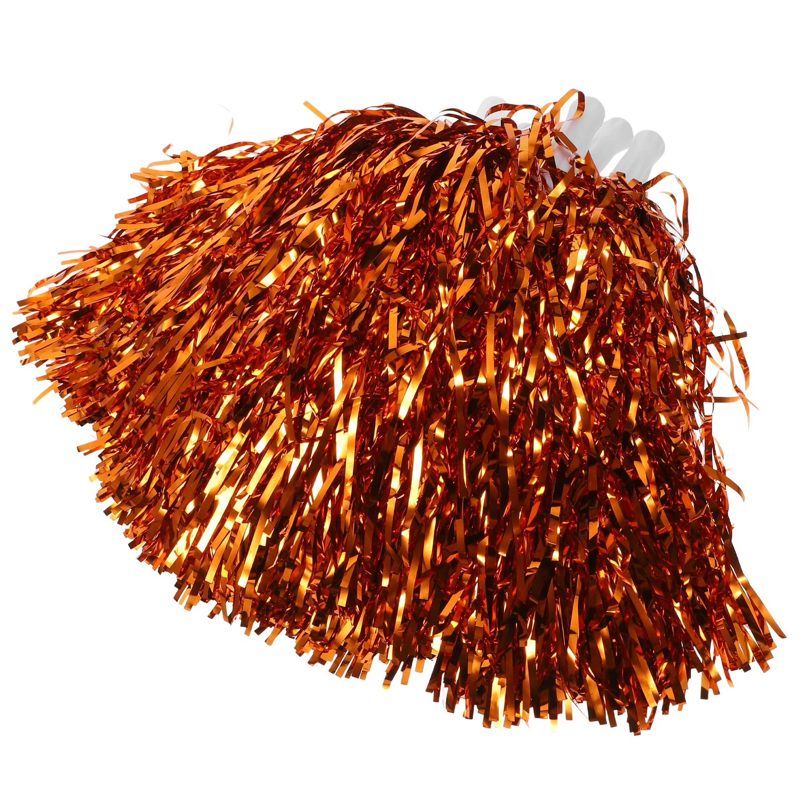 

10pcs PET ABS Pom Poms Cheerleading Bright Reusable Cheerleading Prop Sports Pom Poms Meeting Dance Performance Outdoor Props