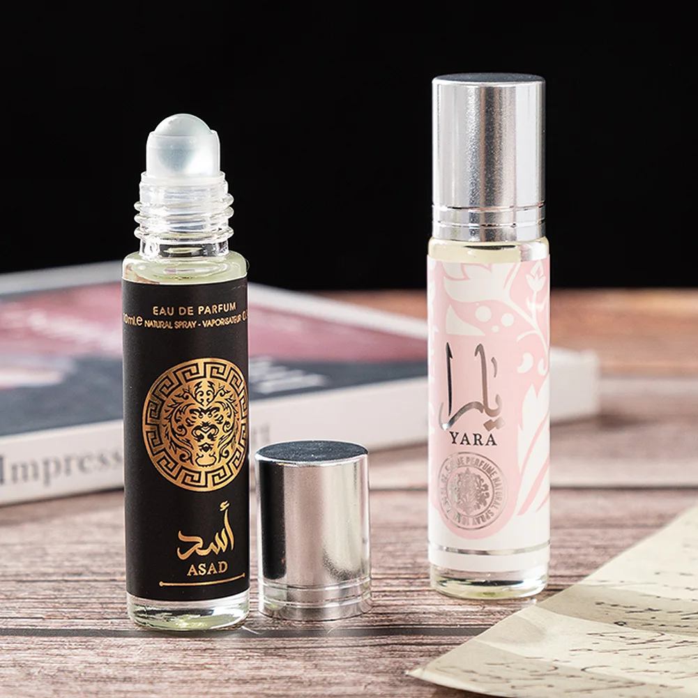 Rodillo de Perfume de larga duración, 3 uds., 10ML, fragancia duradera de alta calidad, Perfume para citas, fragancia ligera de feromonas, Perfume árabe
