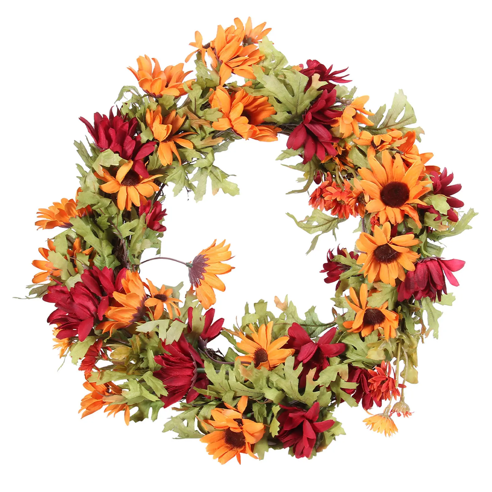 

3pcs Dried Flower Ring Decor Natural Rattan Garland For Home Party Christmas Diy Crafts Hanging Vine Wreath Twig Accessories