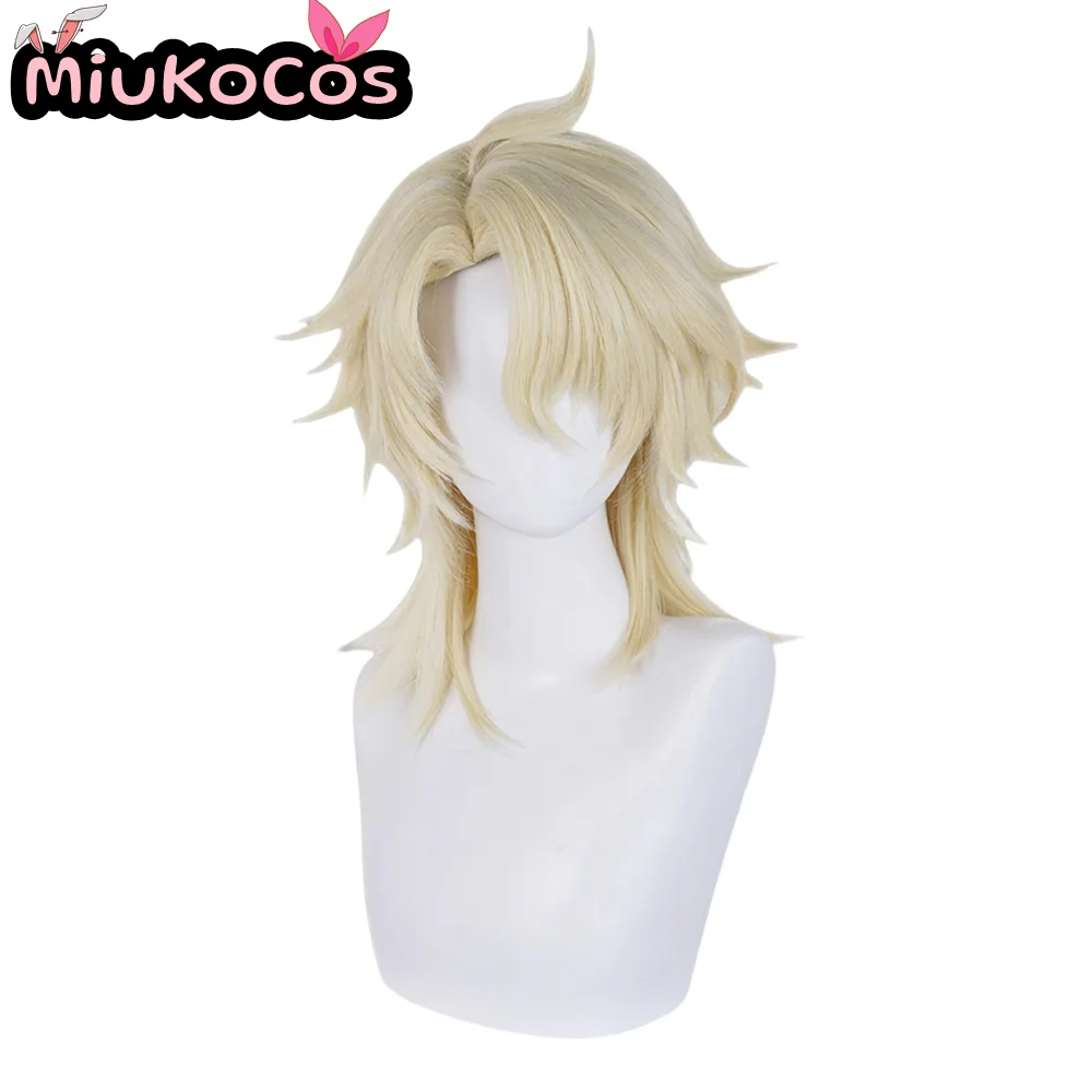 IN STOCK Varka Cosplay Wig MiukoCosplay Game Genshin Impact Cosplay