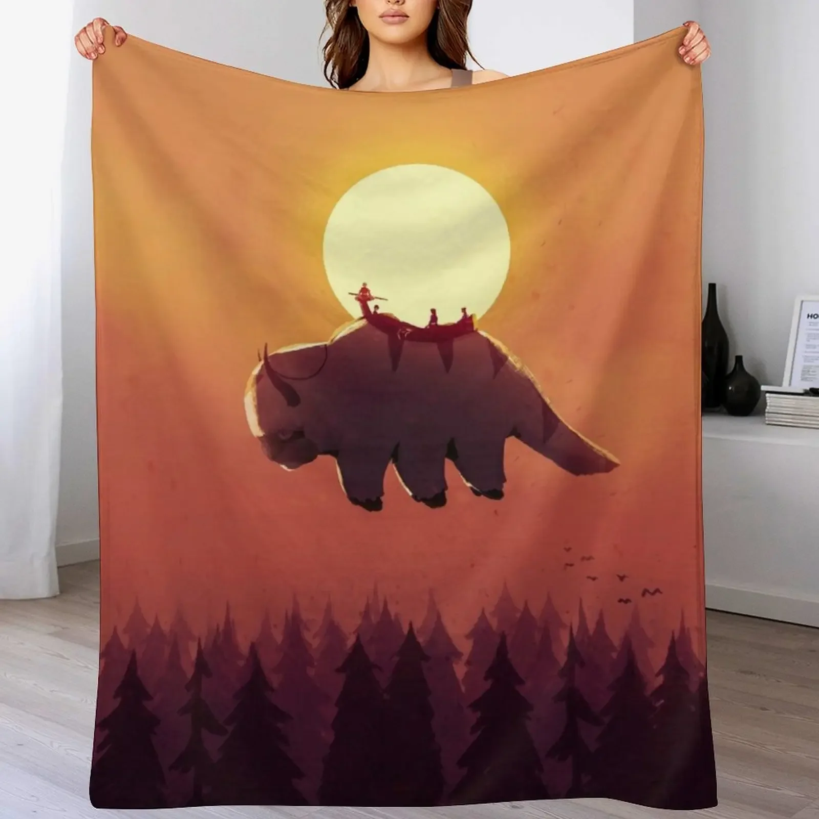 The End of All Things Throw Blanket Soft Sherpa Fleece Warm Blanket for Winter