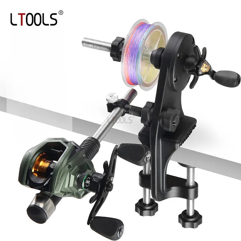 Portable Fishing Line winder spooler Winder Fishing Gear Baitcasting Spinning Reel Spooler Fishing Tackle Wire Changer Equipment