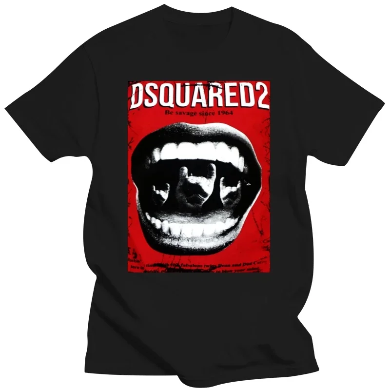 BNWT Disquared2 Mouth Men T-Shirt - Men Women Unisex Fashion Tshirt Hoodie 2024 NEW Camiseta Short Sleeve