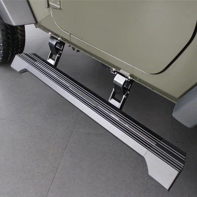 Customize Aluminum accessories electric side step RUNNING BOARD FOR jeep WRANGLER (2 door) Electric doorsill step 2011-2018 4