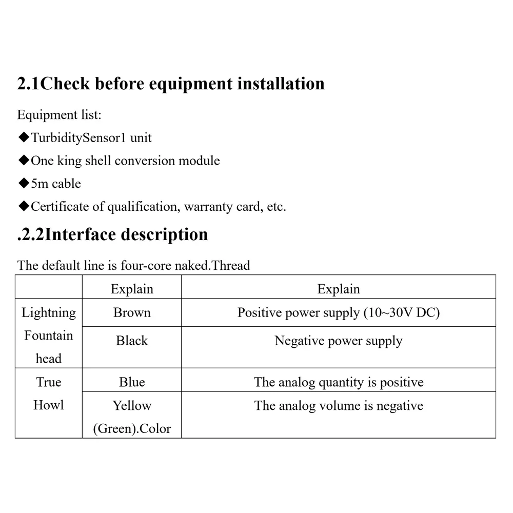 Water Turbidity Sensors Industrial Sludge Concentration Meters Sewage Suspended Solids Turbidity Meters Liquid Analyzers