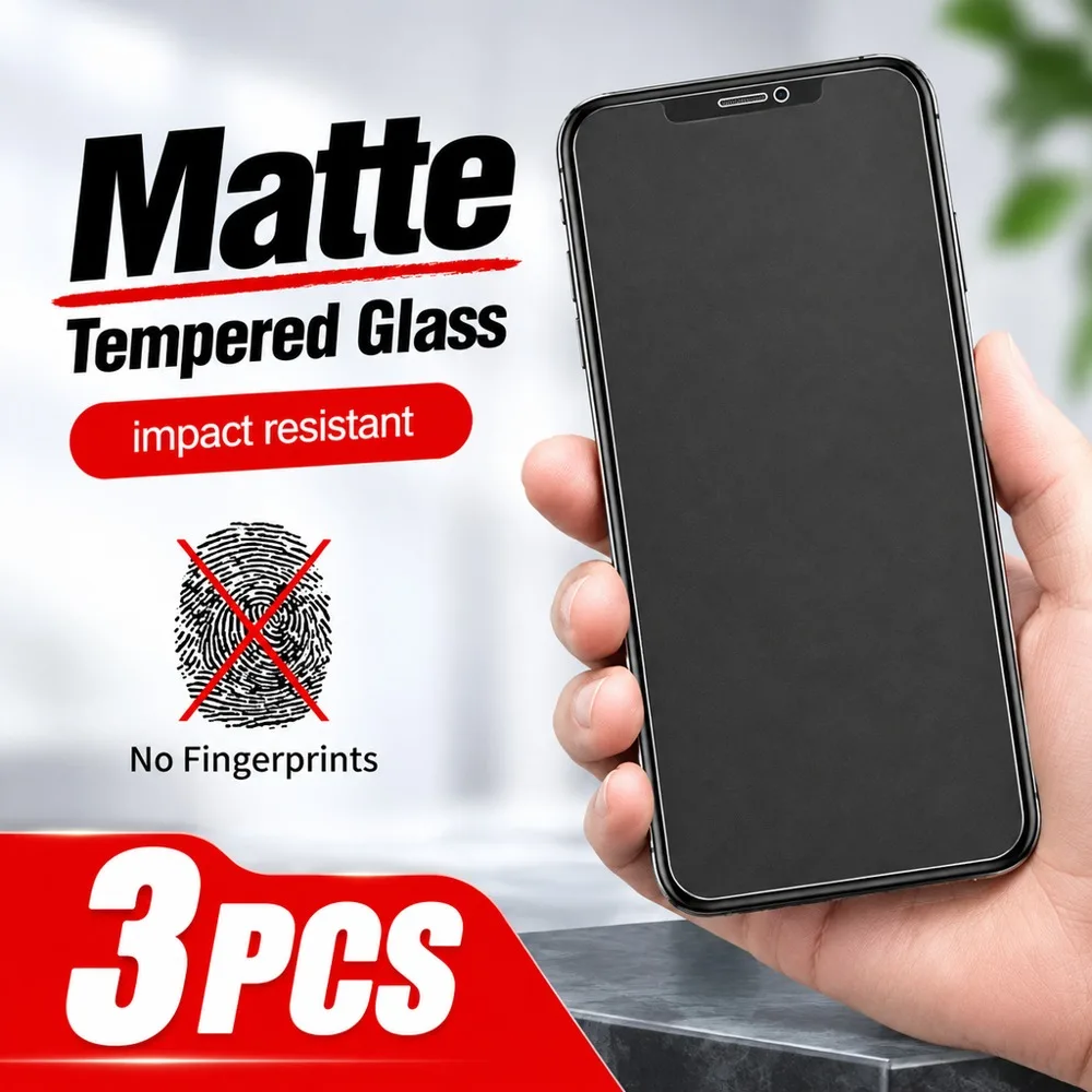 3 Stück mattes, gehärtetes Glas für vivo X200 Pro mini, X200 Ultra, X200s, blendfreier Displayschutz für vivo X100, X100 Pro, X100 Ultra.