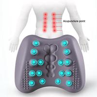 Magnetic Therapy Spinal Traction Back Massager Waist Spine Posture Correction Stretching Lumbar Brace Back Pain Cushion Orthosis