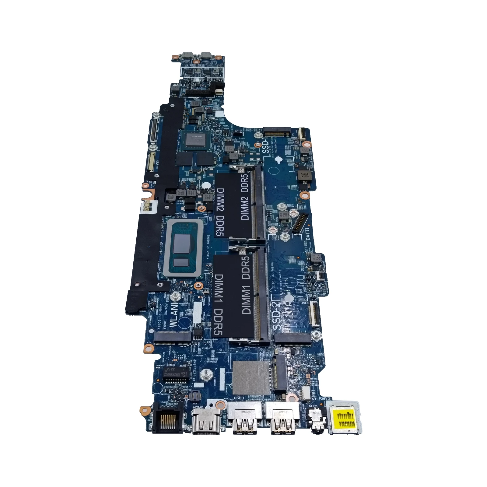 

0F5N8K For Dell Precision 3570 Laptop Motherboard SRLWY i5-1245U QN20-M1-R-A1 4GB T500 Mainboard 213117-1
