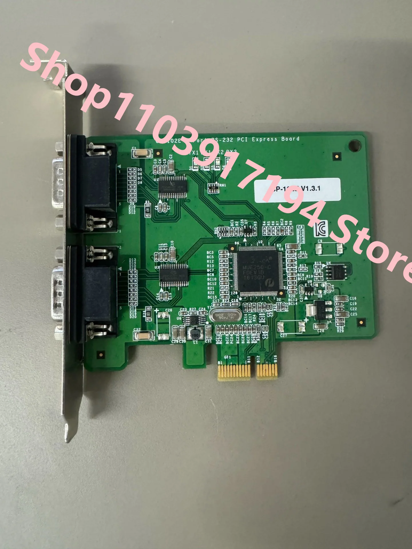 

FOR MOXA CP-102E 2-port PCIE slot RS232 Multi-serial card 2-port card