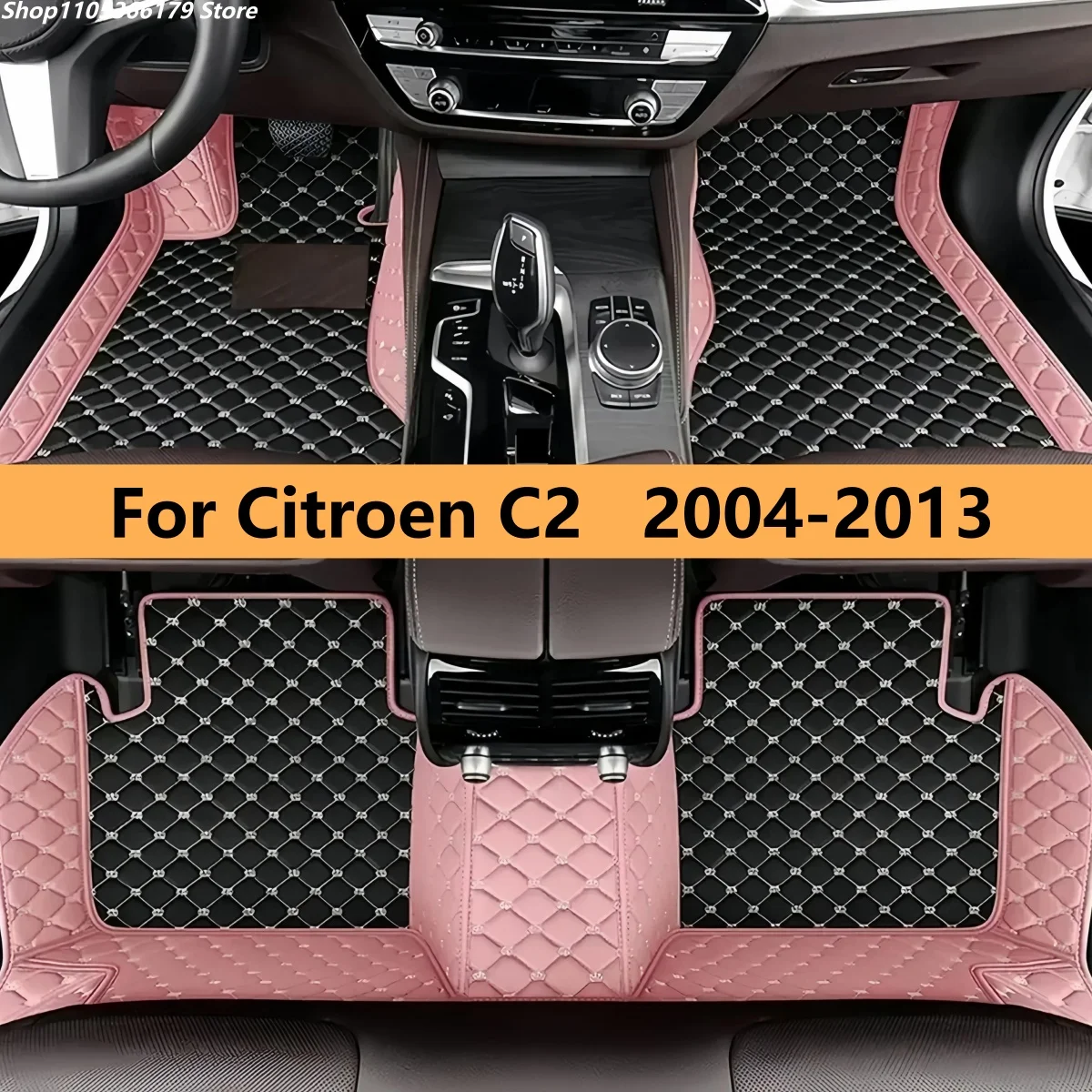 

Автомобильные коврики на заказ для Citroen C2 2004-2013 годов выпуска, аксессуары для авто