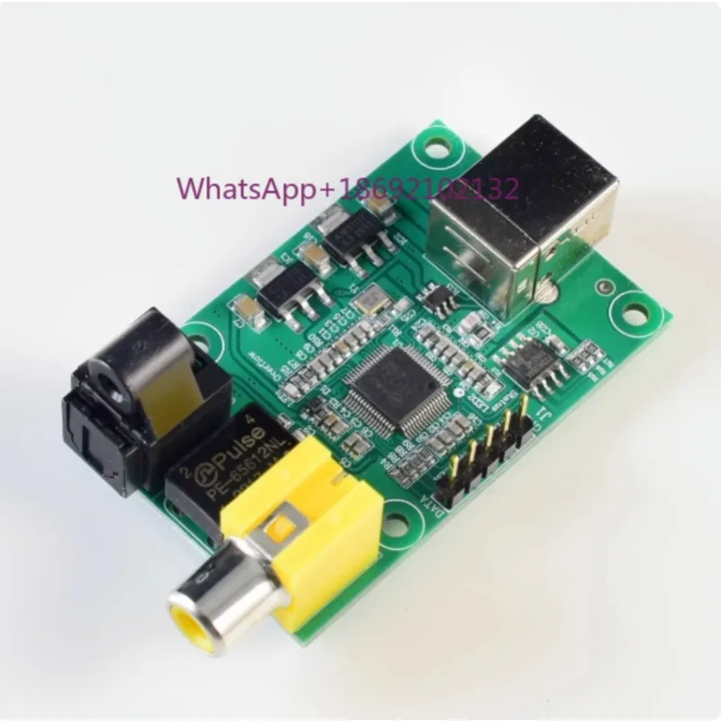 USB To SPDIF, I2S Processor TE7022 Chip Supports 24-bit 96K Sampling