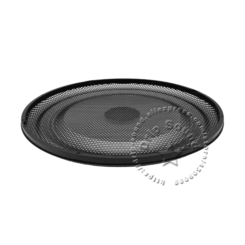 Cubierta para parrilla de altavoz de 8 pulgadas, Red de conversión de Audio para el hogar y el coche, círculo decorativo, protección de malla de Metal, 220mm, #2