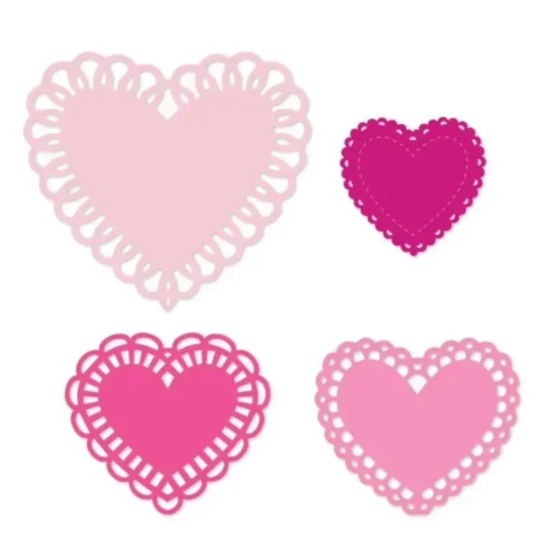 Timbres de ballons d'amour 2026, nouvelles matrices de découpe en métal pour gaufrage artisanal, fabrication de cartes de vœux en papier, modèle de fabrication de bricolage fait à la main