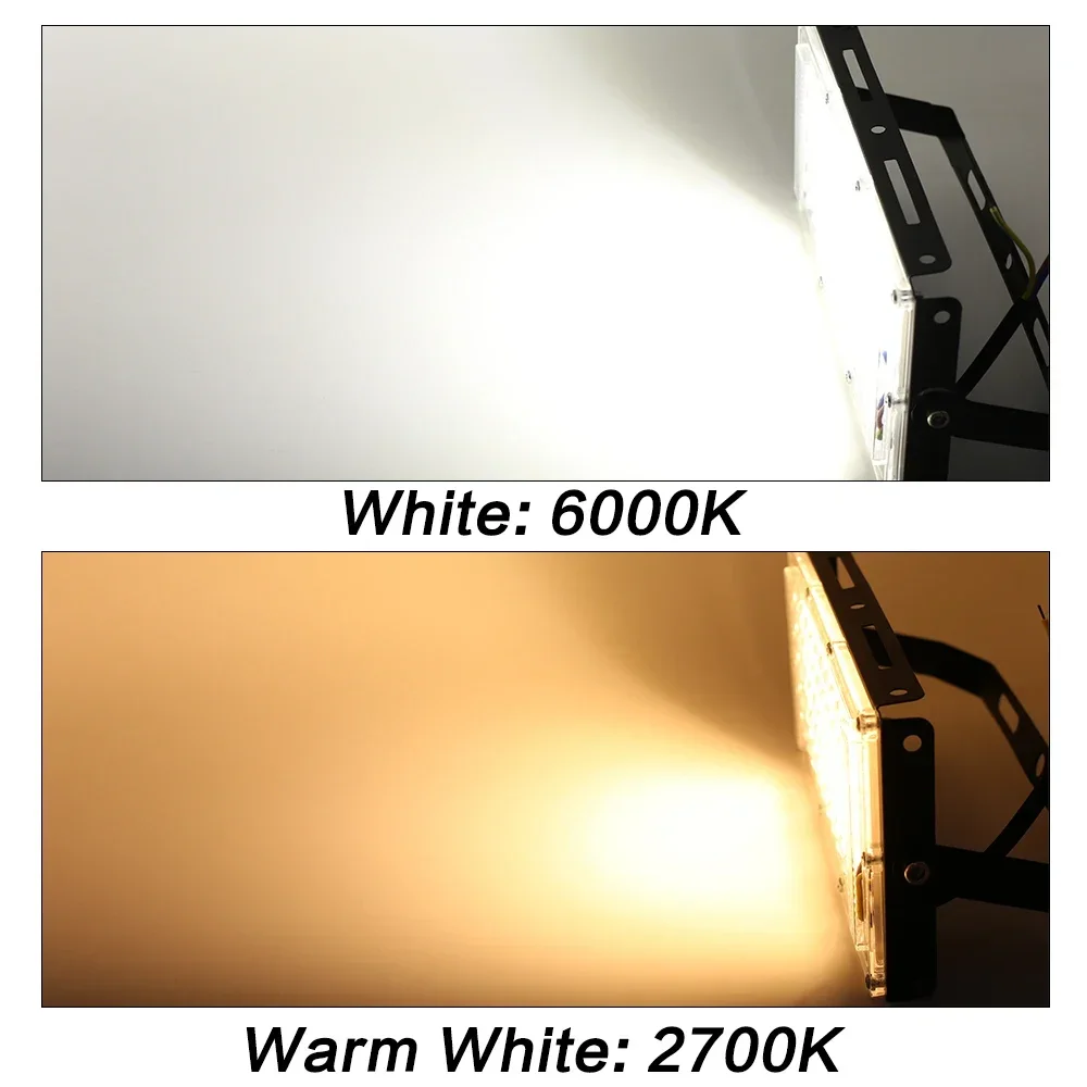 50W 100W 150W Led światło halogenowe IP65 wodoodporny AC 220V reflektor zewnętrzny projektor oświetleniowy reflektor LED lampa uliczna ściany