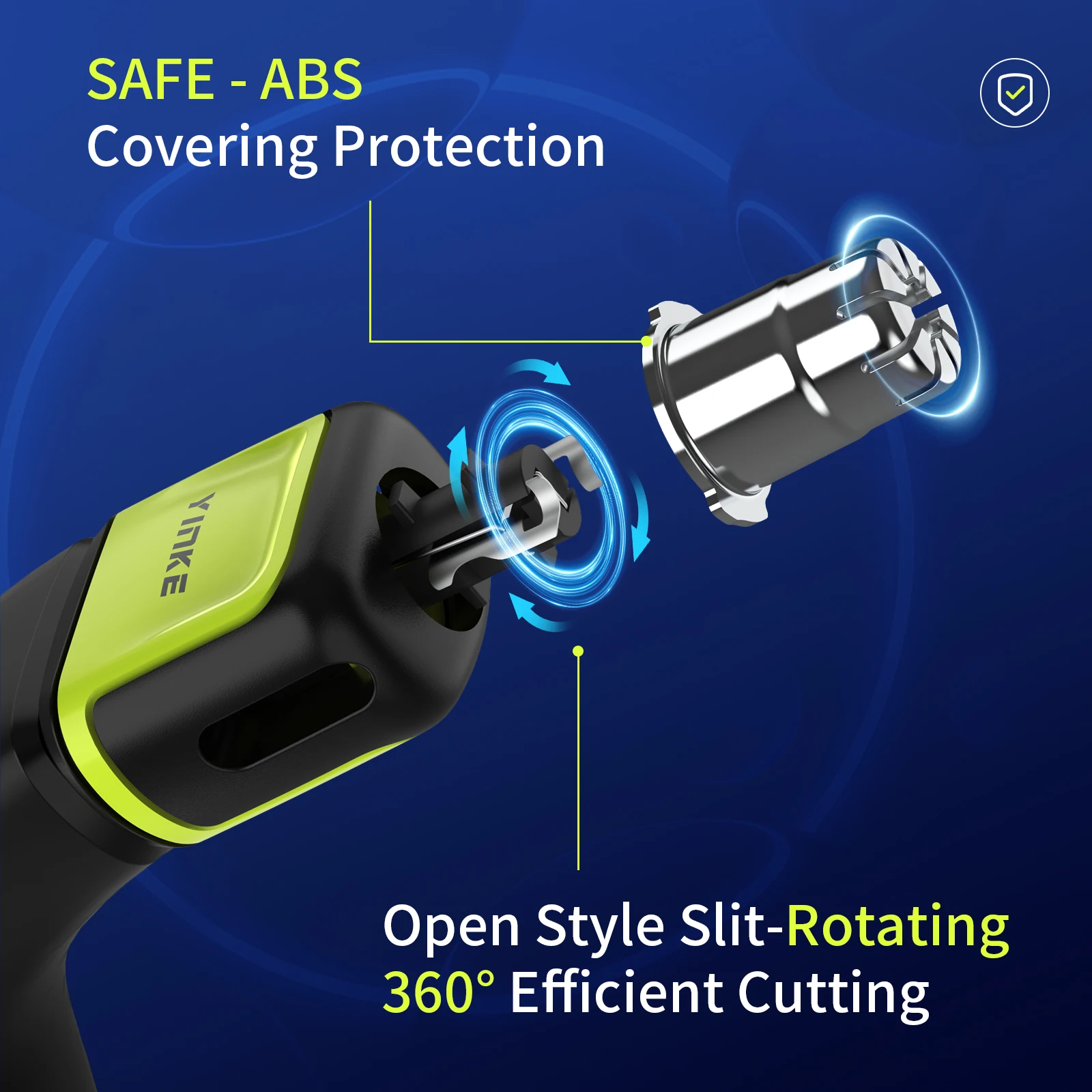Yinke Nose Hair Trimmer Replacement Blade Head Compatible with Philips OneBlade QP2520 QP2630 QP6520 Electric Trimmer Shaver