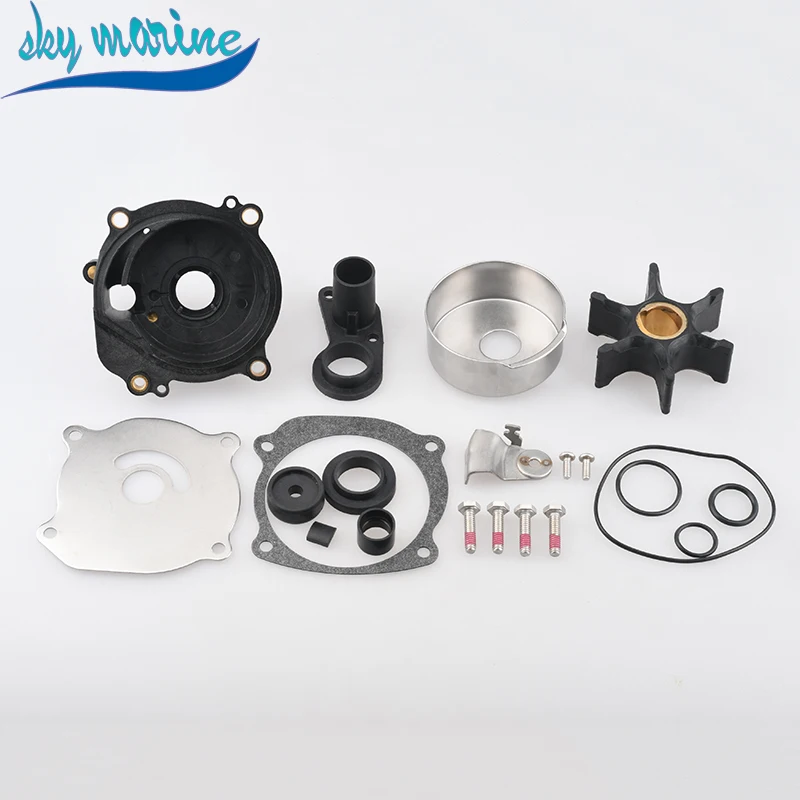 5001594 Water Pump Repair Kit, Include Impeller Housing For Johnson Evinrude Outboard Motor V4 V6 150HP-300HP Aftermarket Parts