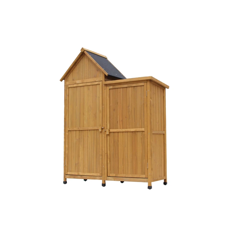 Gardening courtyard solid wood cabinets, European-style tool boxes, waterproof sunscreens, sundries, farm tool storage cabinets