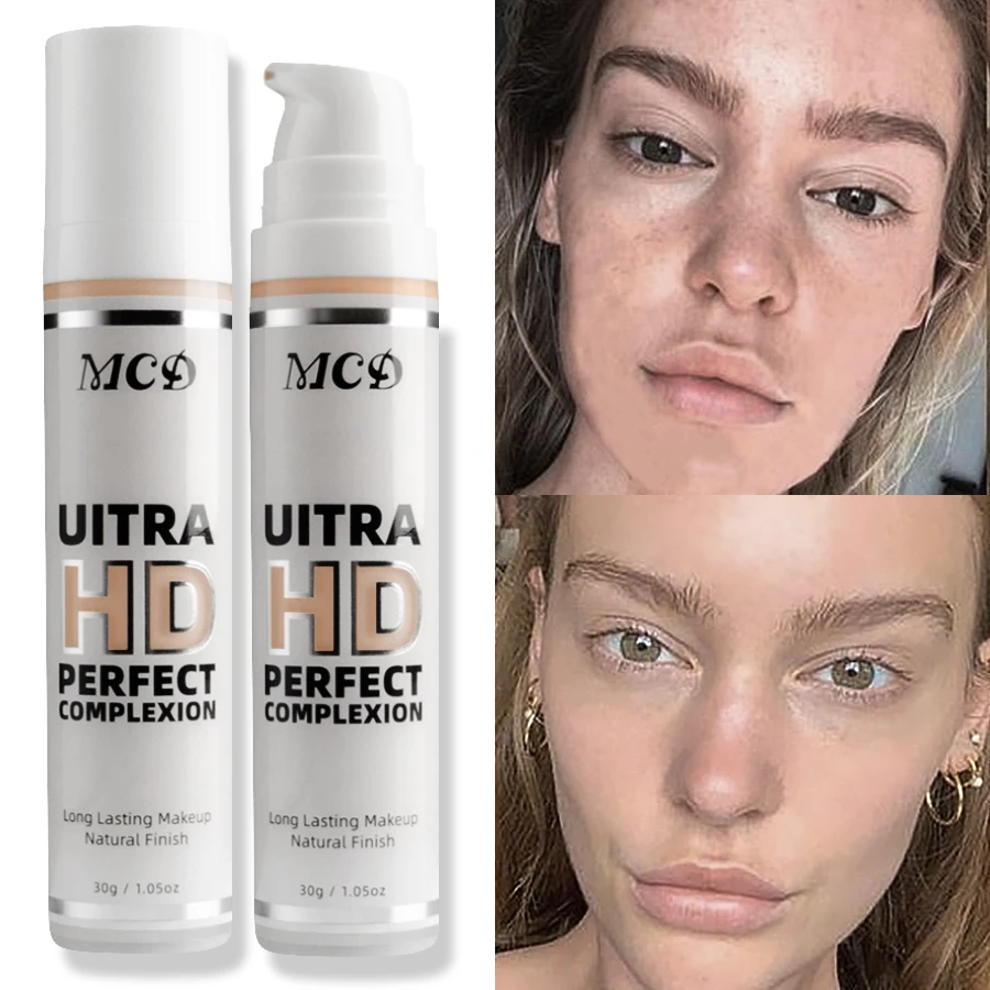 Profissão base líquida corretivo eficaz à prova dwaterproof água resistente ao suor rosto maquiagem óleo-controle capa base fosca creme cosme
