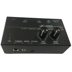 Nuovo MA400 preamplificatore per cuffie microfono preamplificatore Audio 6.35Mm e 3.5Mm uscite per cuffie Mixer spina ue facile installazione