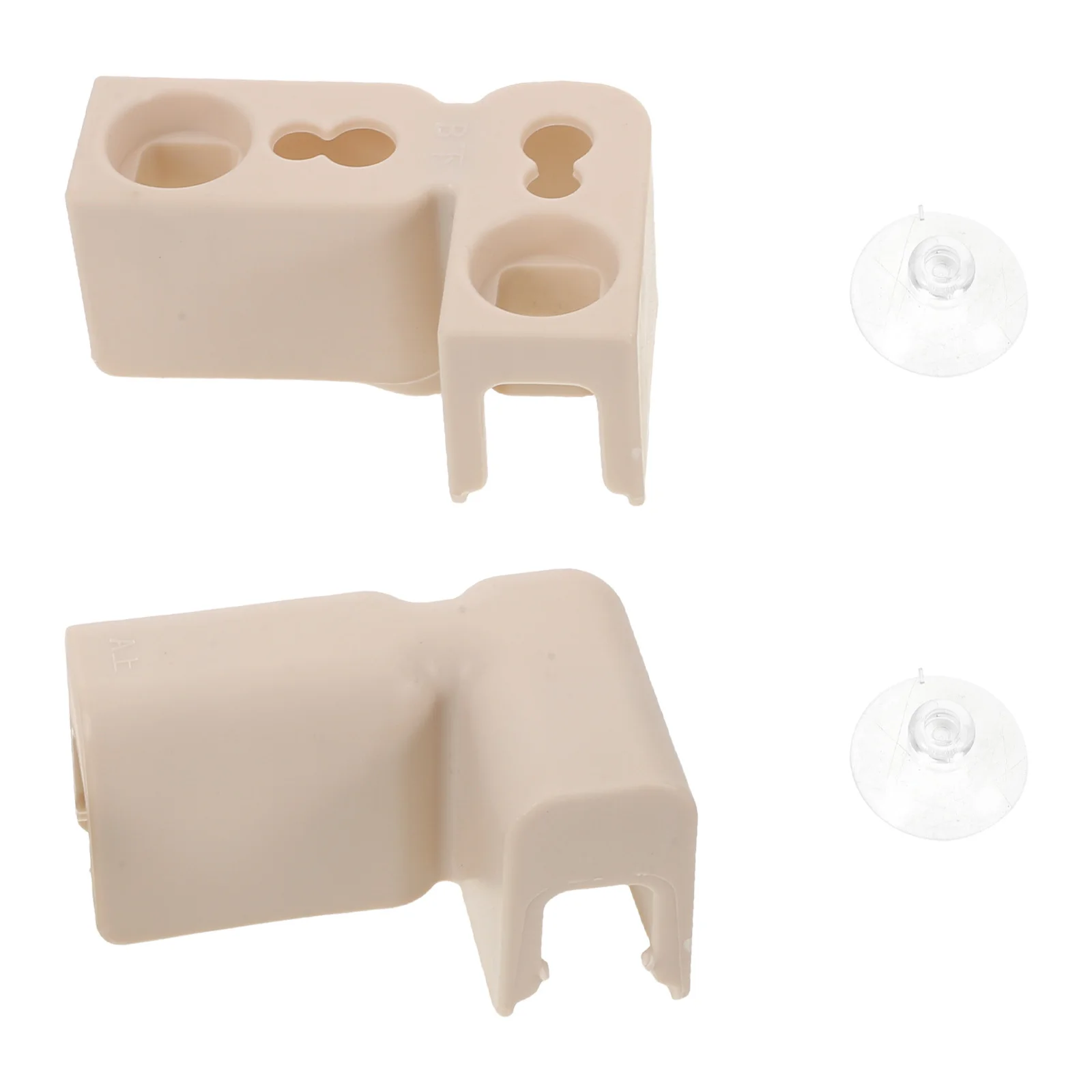 2 set di connettori ventose a forma di L per il cortile di gioco stabile e sicuro giunti flessibili per recinzione sostituzione del parco