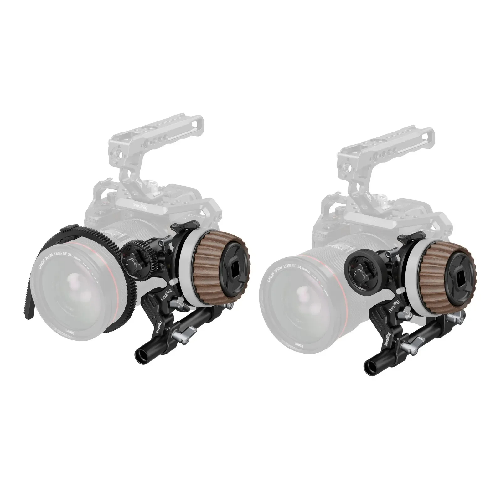 SMALLRIG Modular Follow Focus F60 Interruptor rápido de 3 passos para rotação reversível Modular Follow Focus para câmeras fotográficas
