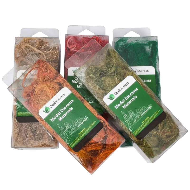 시뮬레이션 건초 야생초 군사 전쟁 게임 플랫폼 잔디 관목 모래상자 재료 미니어처 풍경 디오라마 1박스