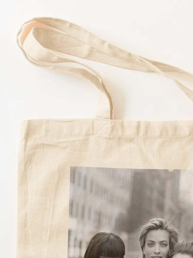 90s Top 5 Supermodel Tote Bag shopper bag woman canvas tote bags woman 2025 canvas tote bags
