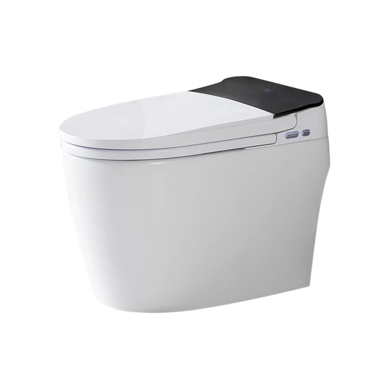 Automatic smart toilet, toilet household automatic flip instant heat induction cleaning integrated type