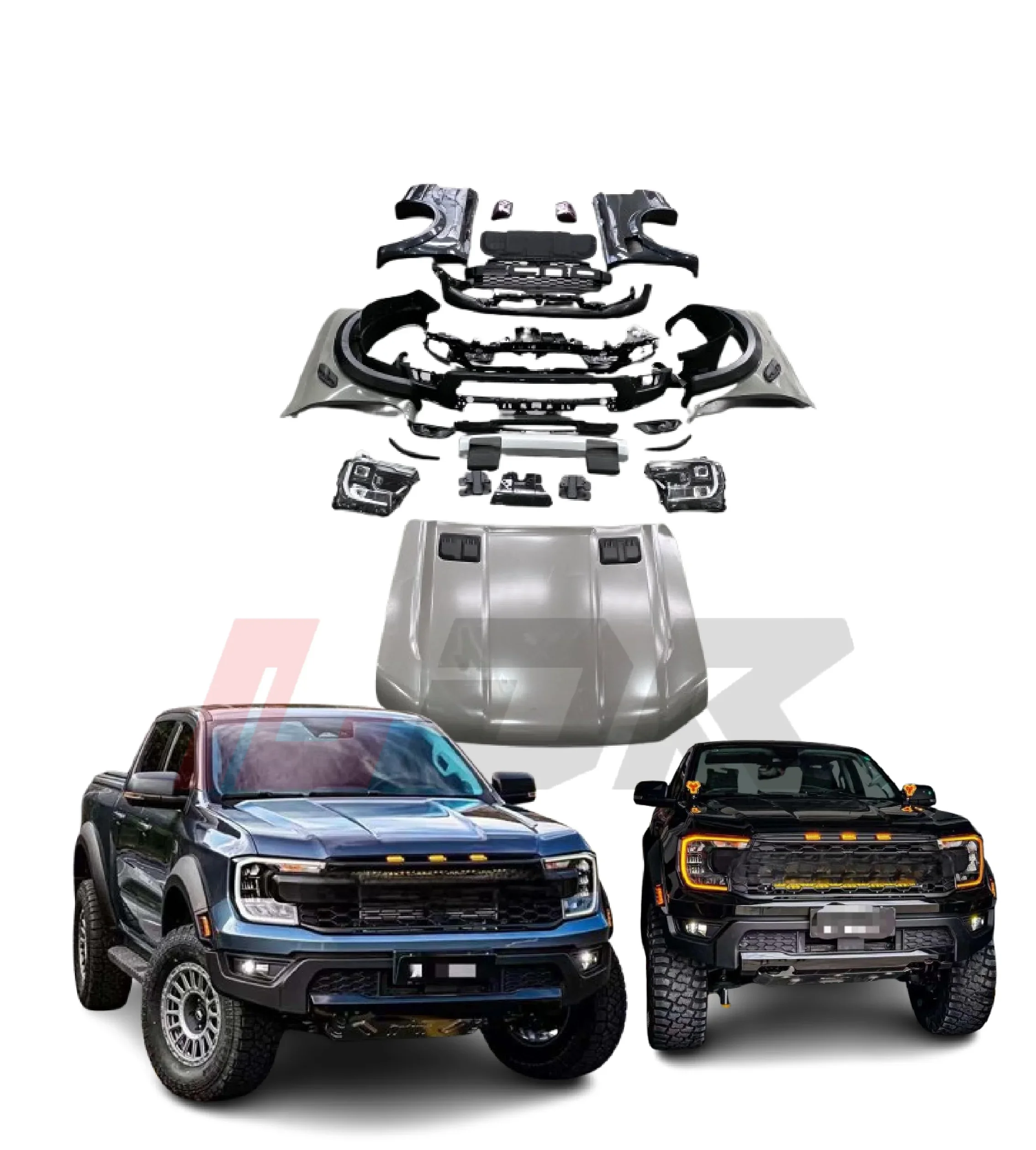 

XDS C-For F-o-r-d Ranger 2012-2019 Upgrade To 2024year Ranger Raptor Accessories T6 T7 T8 Upgrade To T9 2024 Raptor Auto Parts