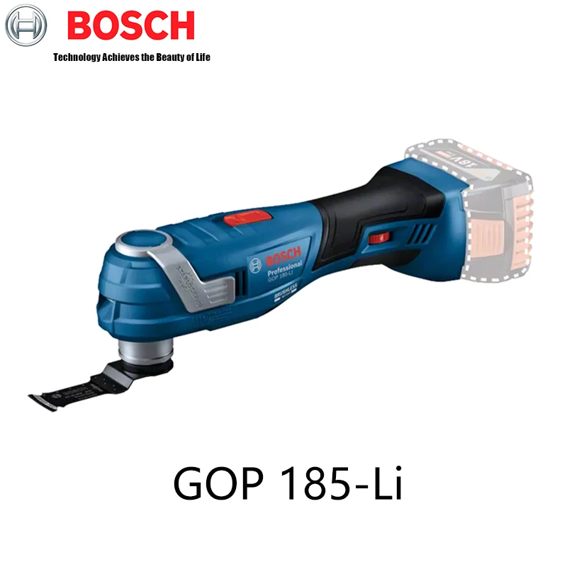 bosch gop 185 li cordless universal treasure 18v recarregavel oscilante steel pipe e wood cutting bare maquina 01