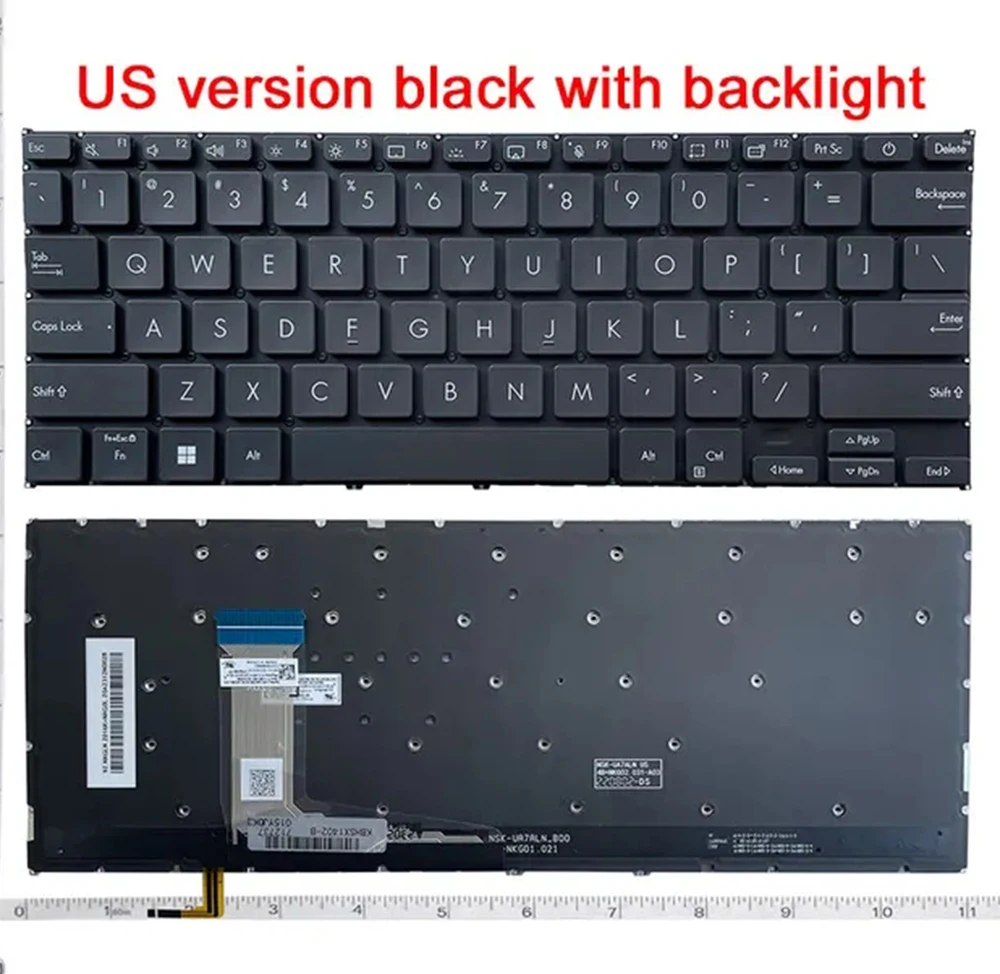 

Keyboard for ASUS VivoBook 14 X1402Z X1402ZA X1403 X1403ZA M1402 D1402 F1402 M1403 X1403Z ADOL14Z X1403VA with backlit US Layout