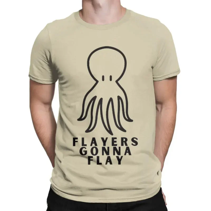 DND Flayers Gonna Flay Mind Flayer T Shirts Men's 100% Cotton Awesome T-Shirts O Neck Tees Short Sleeve Tops Printed