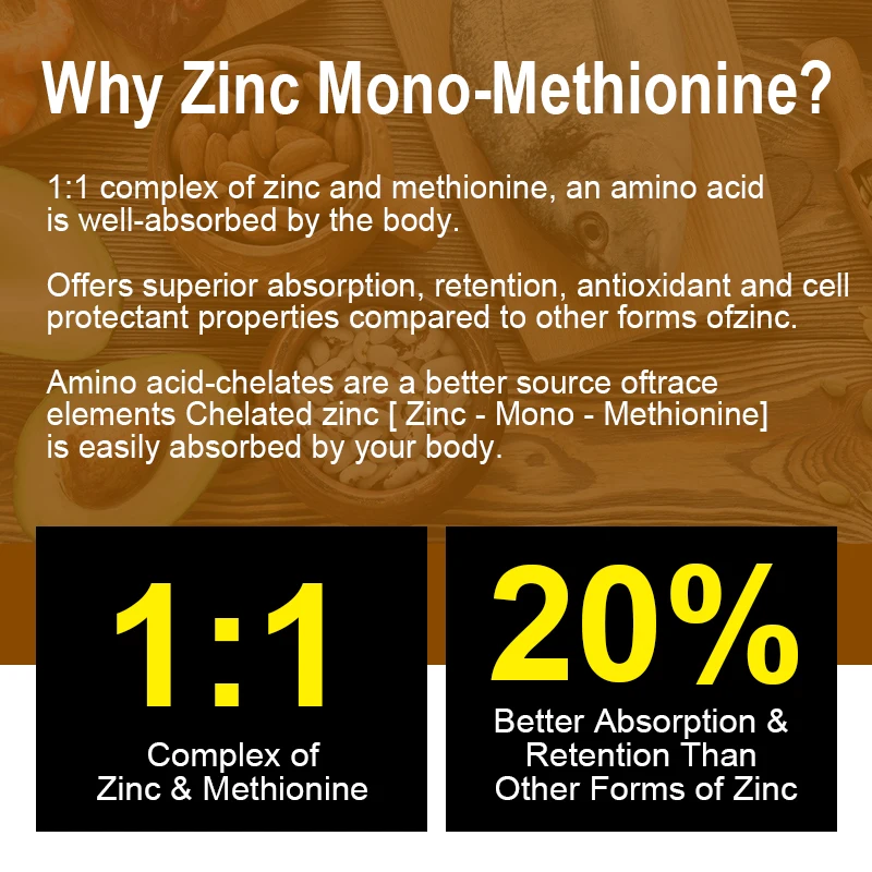 Zinco 50mg supplemento 120 capsule vegetariane, zinco integratori altamente assorbibili per il sistema di supporto immunitario