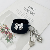 Glitter/love Earphone Cover For SoundPEATS Air 4 pro / Air3-Deluxe /Capsule 3 Pro Plus /Opera03 05/mini/ Life Lite Silicone case